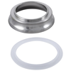 Escutcheon w/ Gasket - 1 Hole Bathroom