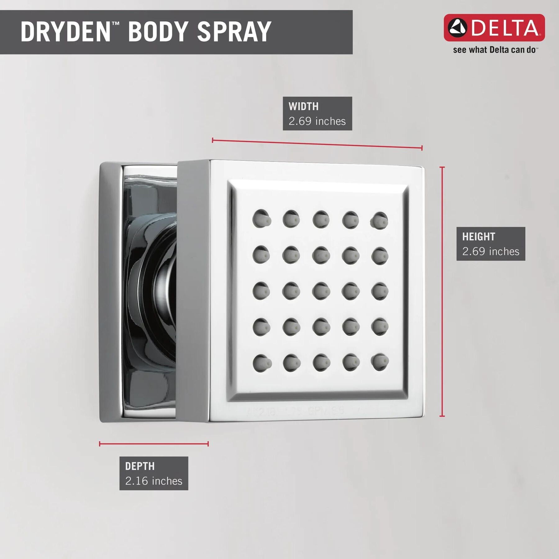 Surface Mount Body Spray