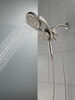 HydroRain&reg; 4-Setting Two-in-One Shower Head