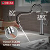 Touch2O&reg; Technology Bar / Prep Faucet with Touchless Technology