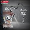 Single Handle Pull-Down Kitchen Faucet with Soap Dispenser and ShieldSpray Technology