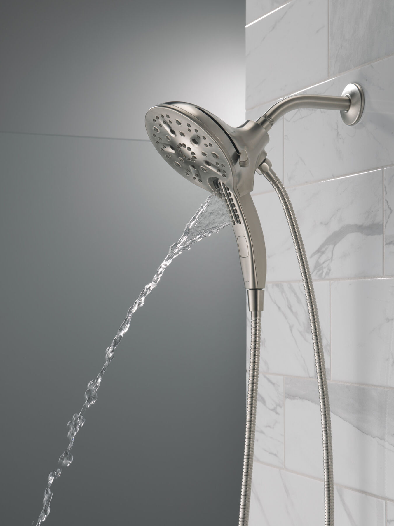 In2ition&reg; H<sub>2</sub>Okinetic&reg; 5-Setting Two-in-One Shower (Recertified)