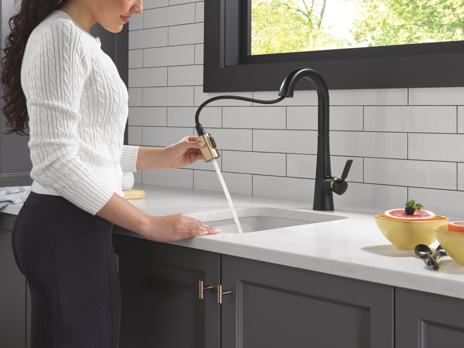 Single Handle Pull-Down Bar / Prep Faucet