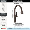 Single Handle Pull-Down Kitchen Faucet