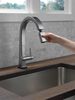 Single Handle Pull-Down Kitchen Faucet with Touch<sub>2</sub>O&reg; Technology Technology