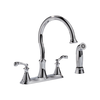 Two Handle Kitchen Faucet with spray