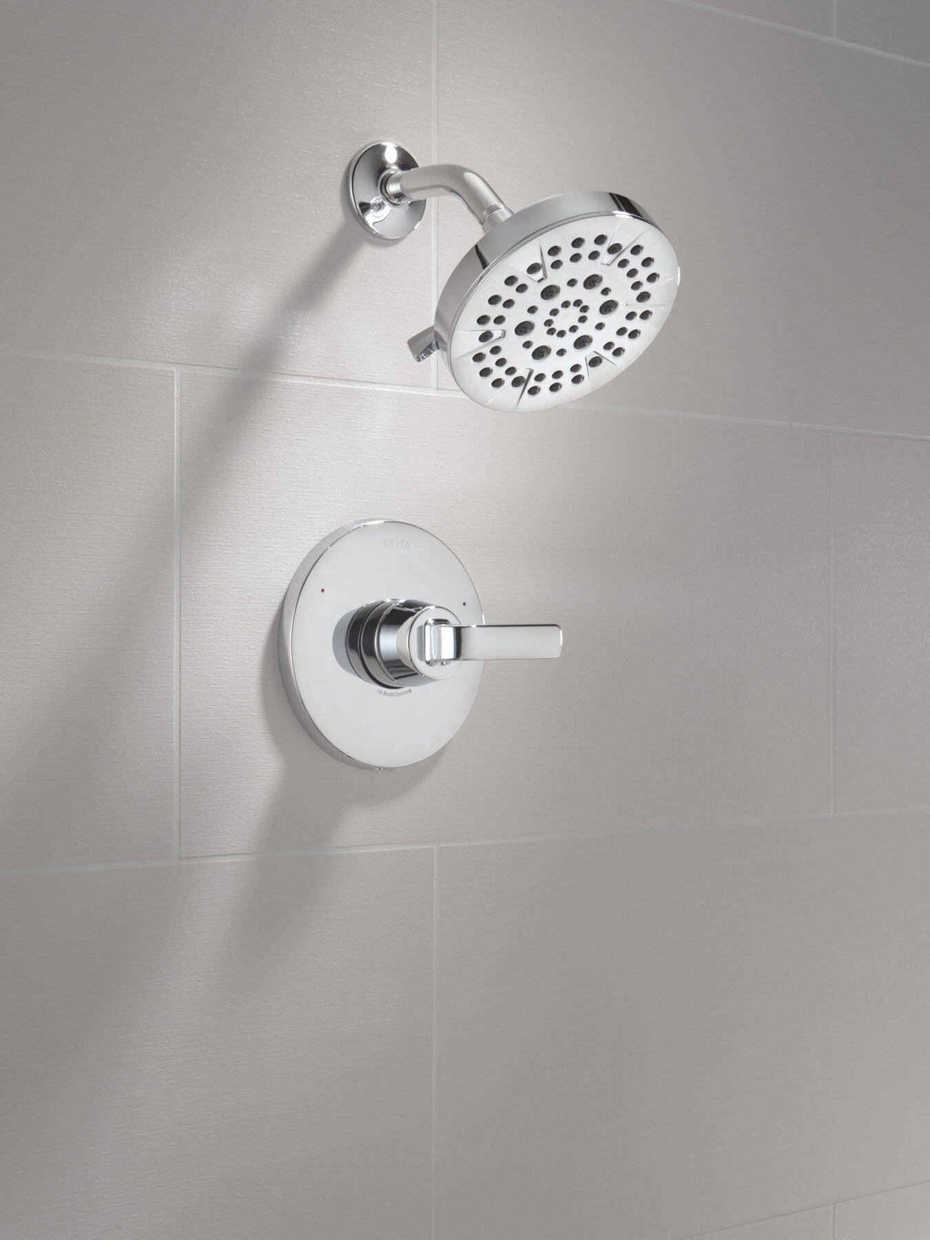 Widespread Lavatory Faucet with 14 Series Shower Trim and Bathroom Accessories Bundle
