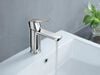 Single Handle Bathroom Faucet - Less Pop-Up