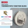 Round Contemporary Push-Button Shower