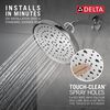 H2Okinetic&reg; 6-Setting 8-inch Raincan Shower Head