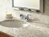 Two Handle Centerset Bathroom Faucet