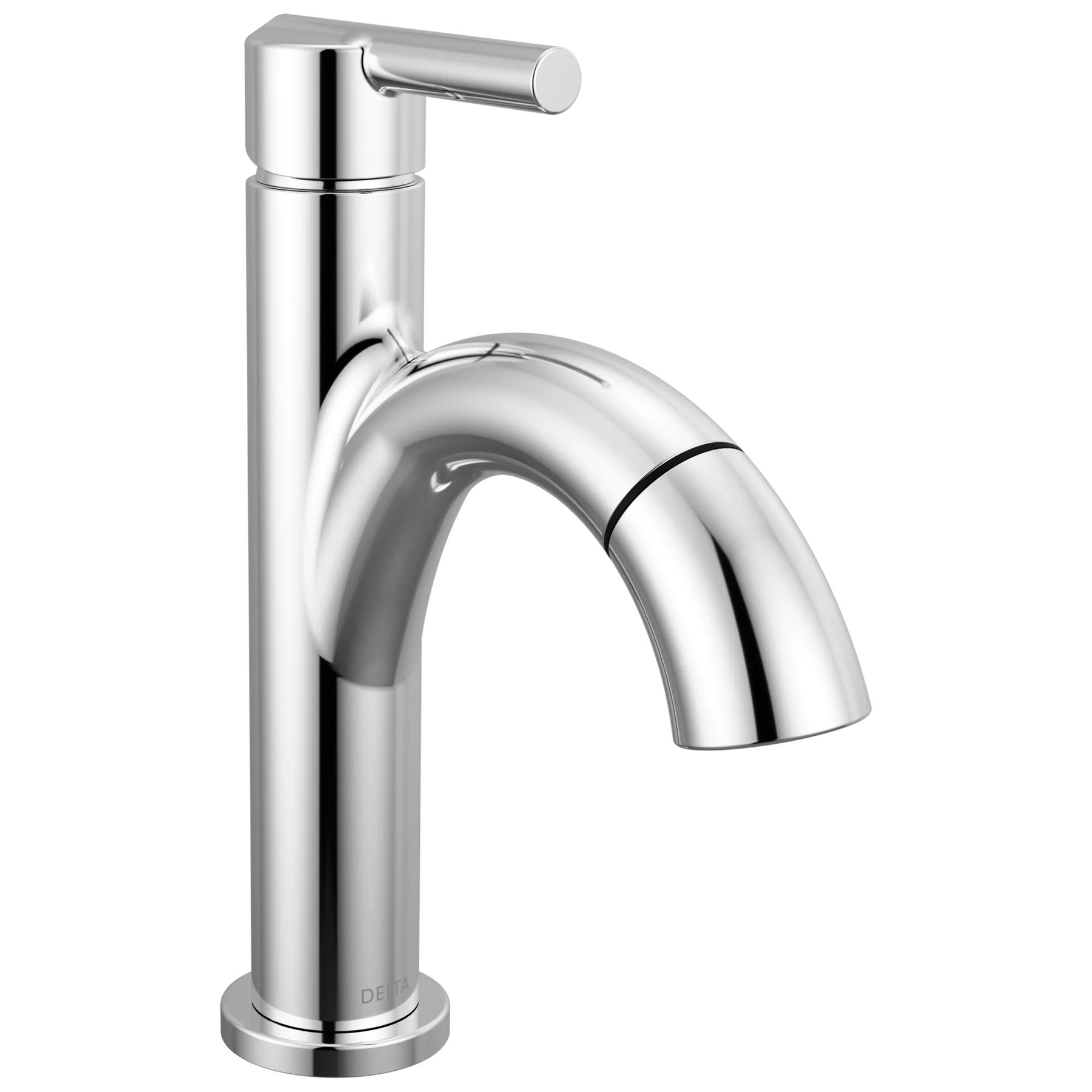 Single Handle Pull-Down Bathroom Faucet
