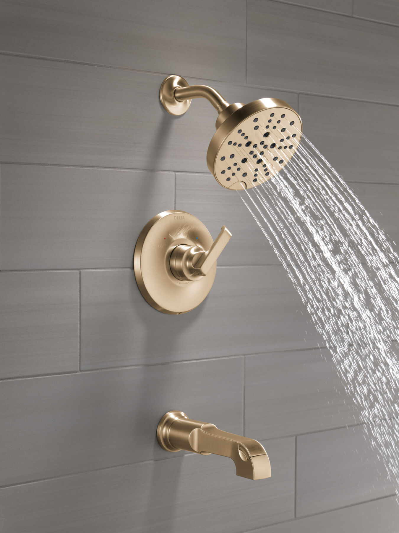 Tub Shower Trim with Universal Rough Bundle - 14S
