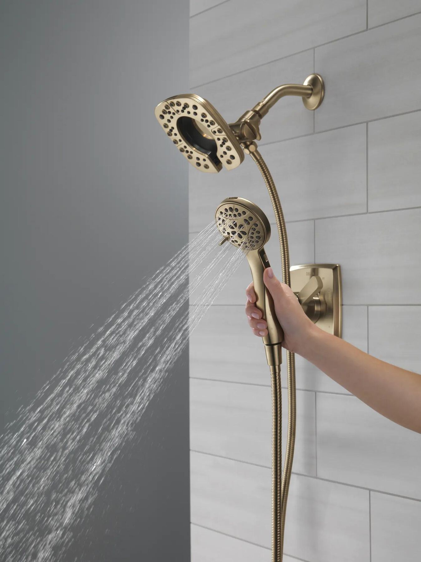 Monitor&reg; 17 Series Shower Trim with In2ition&reg; Two-in-One Shower