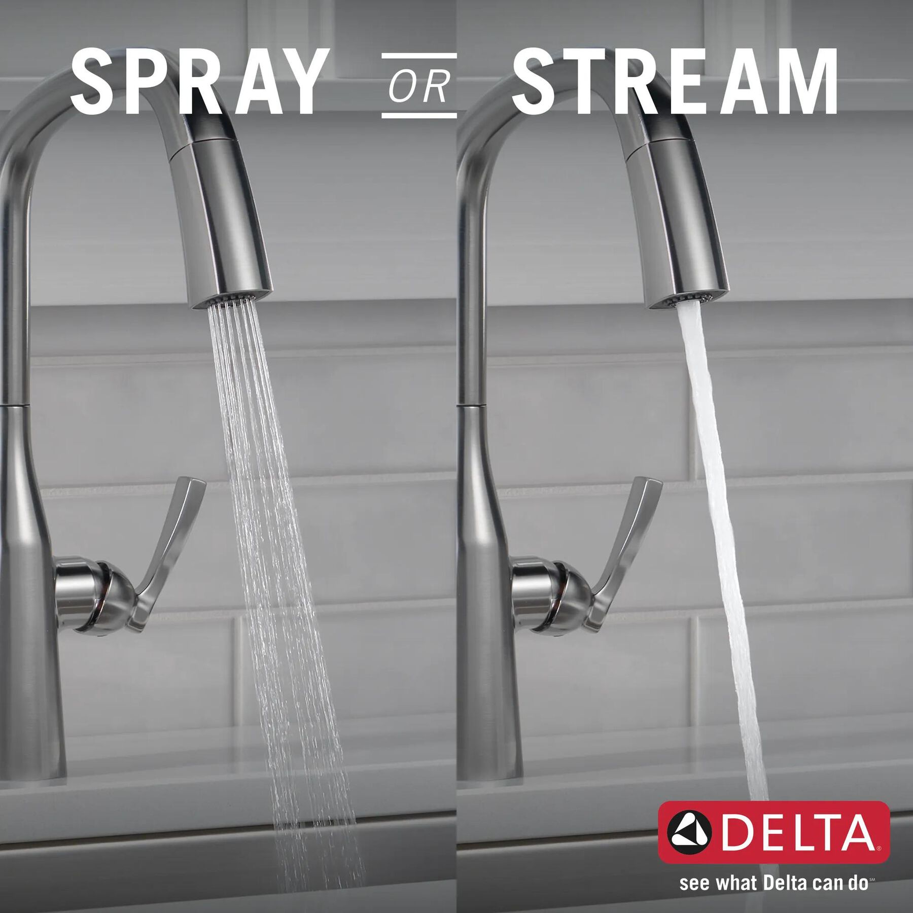 Single Handle Pull-Down Kitchen Faucet