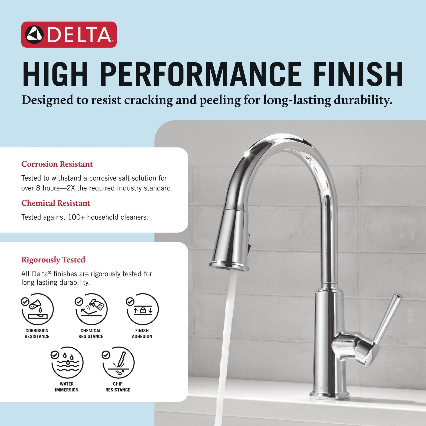 Single Handle Pull-Down Kitchen Faucet