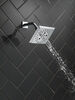 H<sub>2</sub>Okinetic&reg; 5-Setting Angular Modern Raincan Shower Head