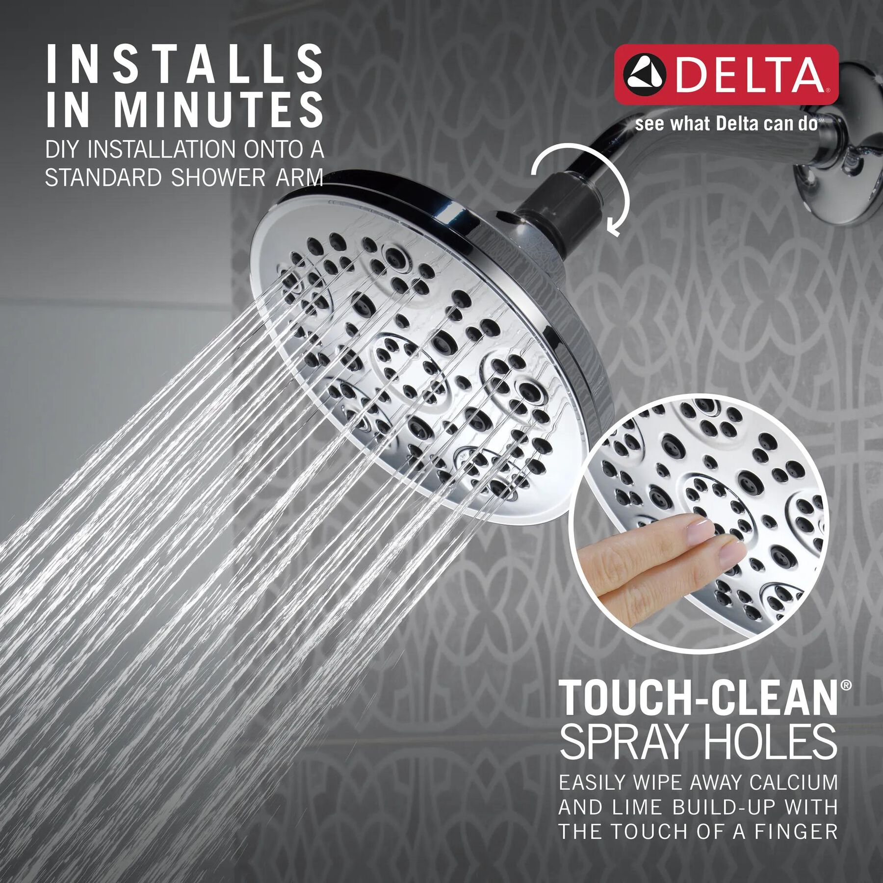 5-Setting Shower Head
