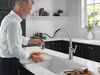 Single Handle Pull Down Kitchen Faucet (Recertified)