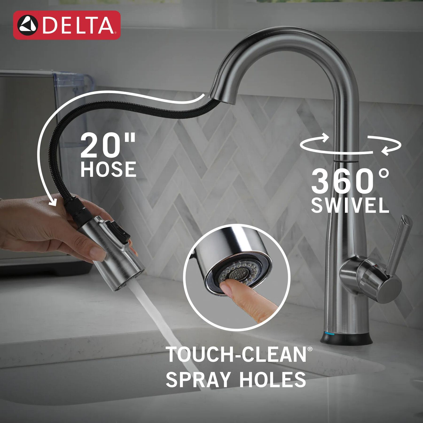 Touch2O&reg; Bar / Prep Faucet with Touchless Technology