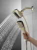 H<sub>2</sub>Okinetic&reg; In2ition&reg; 5-Setting Two-in-One Shower