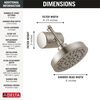 Standard Shower Filter with Shower Head Bundle