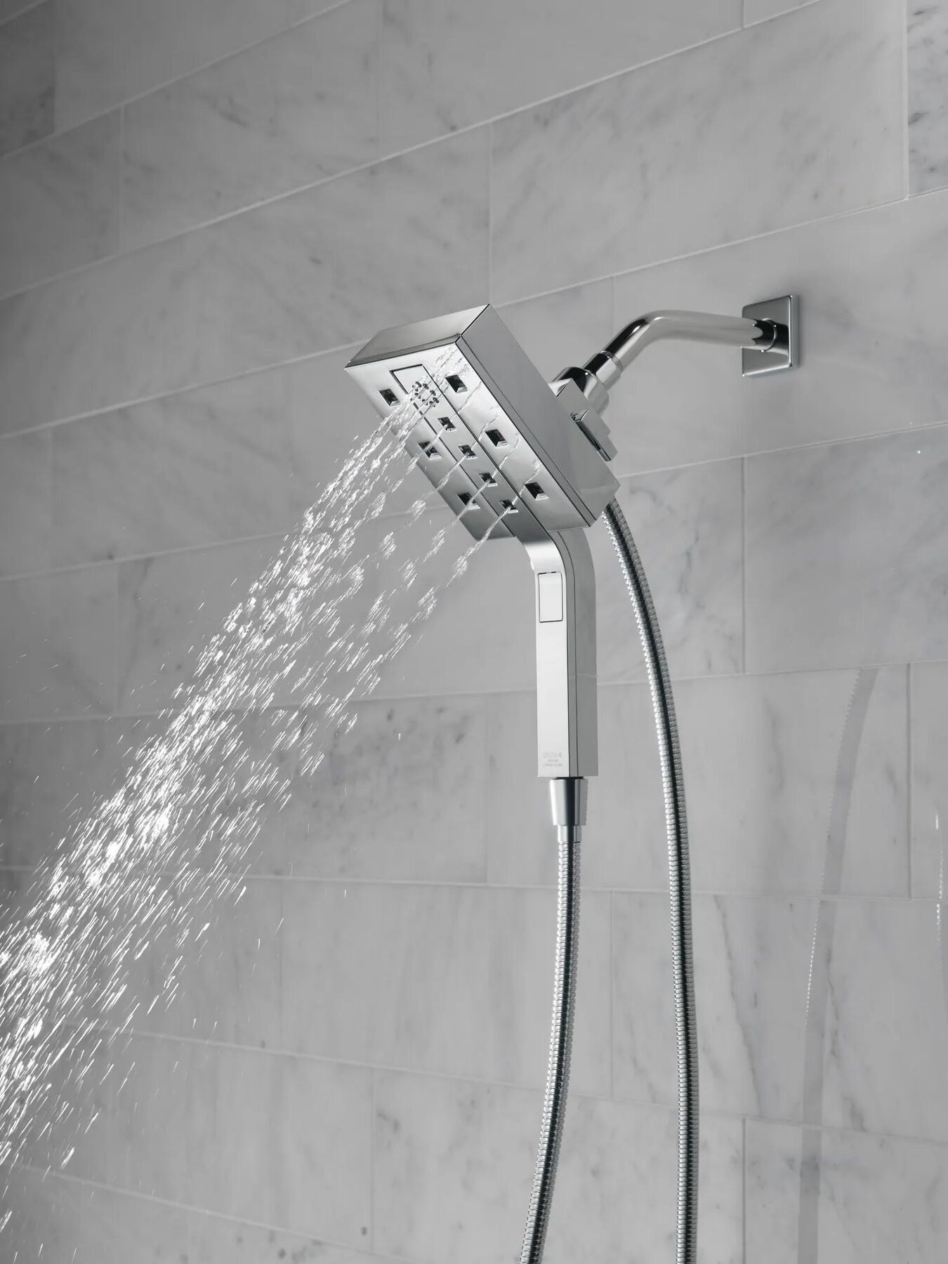 H<sub>2</sub>Okinetic&reg; In2ition&reg; 4-Setting Two-in-One Shower (Recertified)