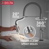 Touch2O&reg; Technology Kitchen Faucet with Touchless Technology