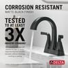 Two Handle Centerset Bathroom Faucet