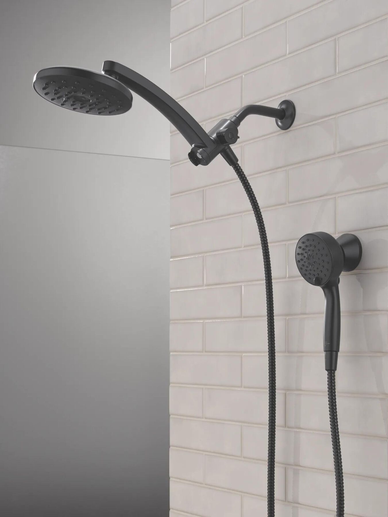 PivotPro&trade; 3-in-1 Combination Shower with Silicone Spray Face