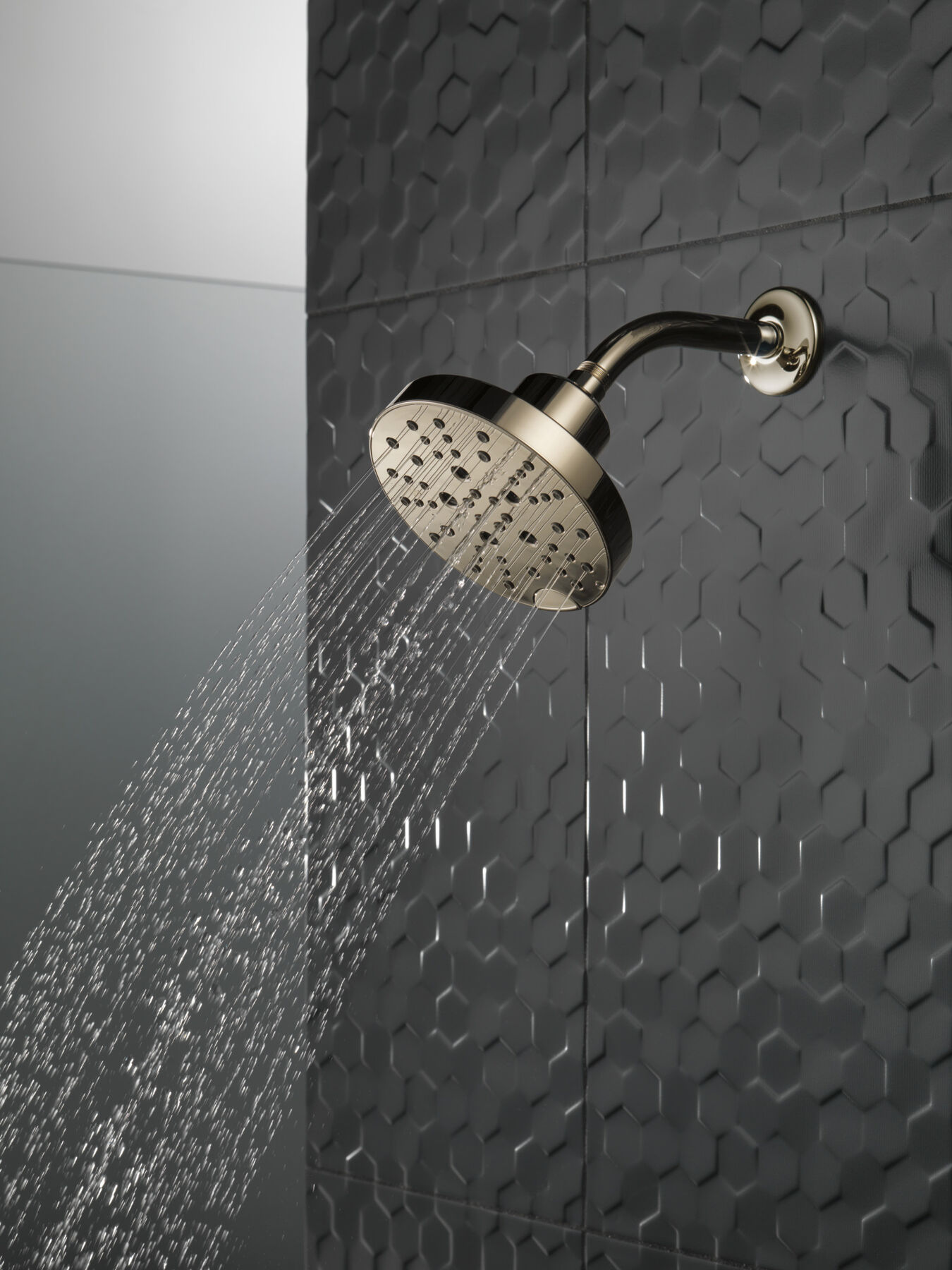 H<sub>2</sub>Okinetic&reg; 5-Setting Contemporary Raincan Shower Head