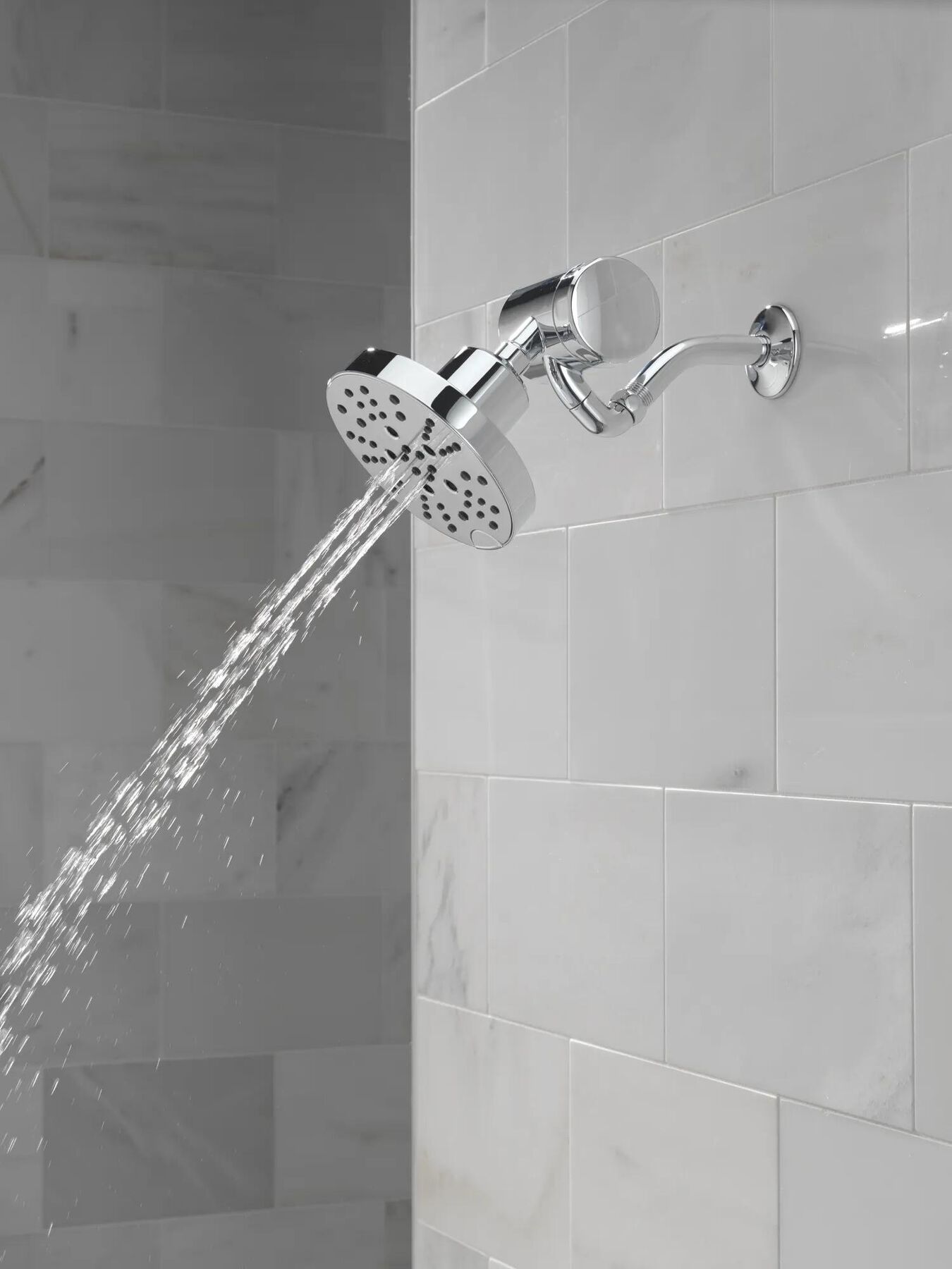 H<sub>2</sub>Okinetic&reg; 5-Setting Contemporary Raincan Shower Head
