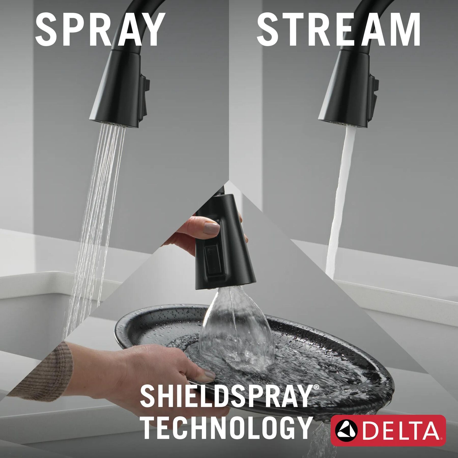 Single-Handle Pull-Down Kitchen Faucet with Touch<sub>2</sub>O&reg; Technology