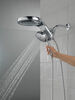 HydroRain&reg; H<sub>2</sub>Okinetic&reg; 5-Setting Two-in-One Shower Head