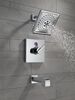 Angular Modern Temp2O&reg; 14 Series Tub & Shower Trim