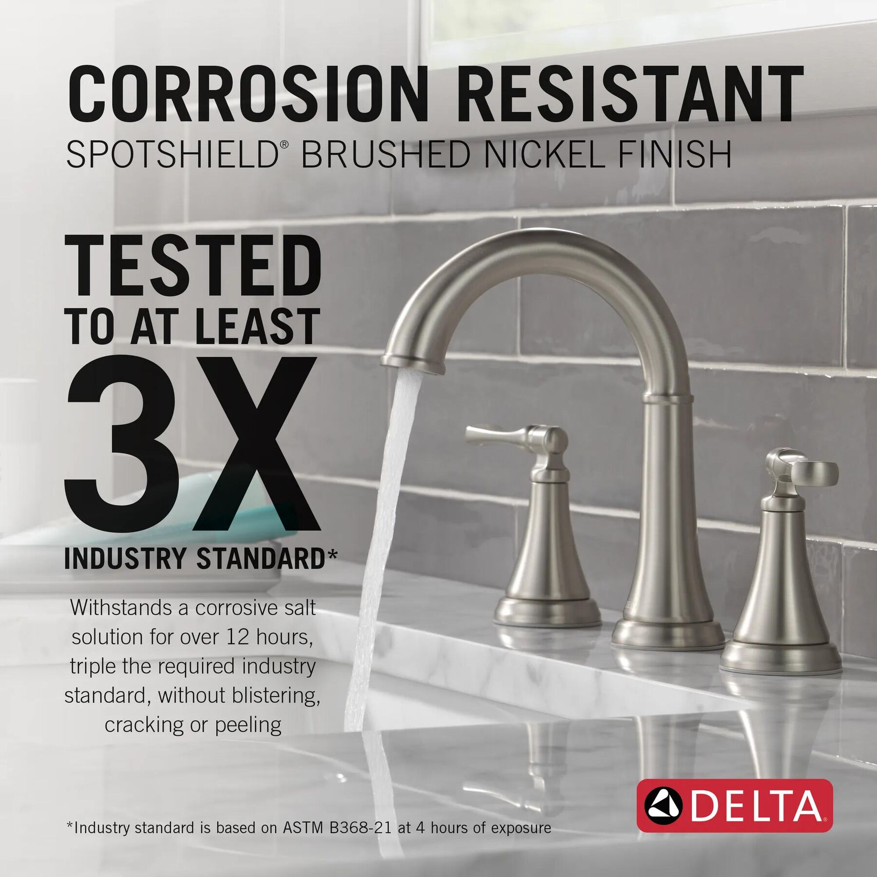 Two Handle Widespread Lavatory Faucet