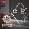 Single Handle Pull-Down Kitchen Faucet