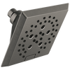 H<sub>2</sub>Okinetic&reg; 5-Setting Angular Modern Raincan Shower Head (Recertified)