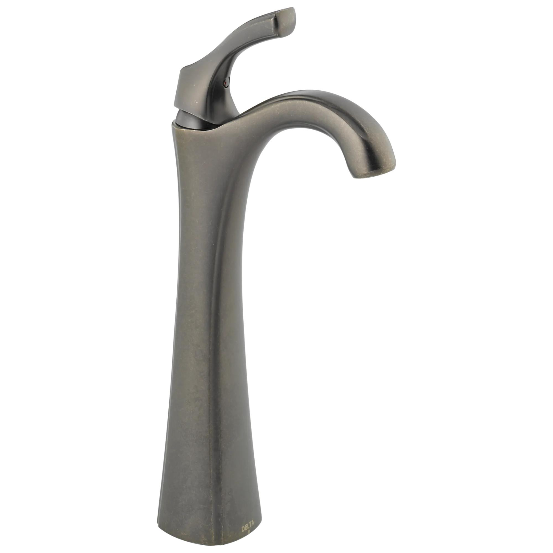 Single Handle Centerset Bathroom Faucet with Riser - Less Pop-Up