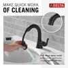 Single Handle Pull-Down Bathroom Faucet