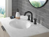 Two Handle Widespread Pull Down Bathroom Faucet