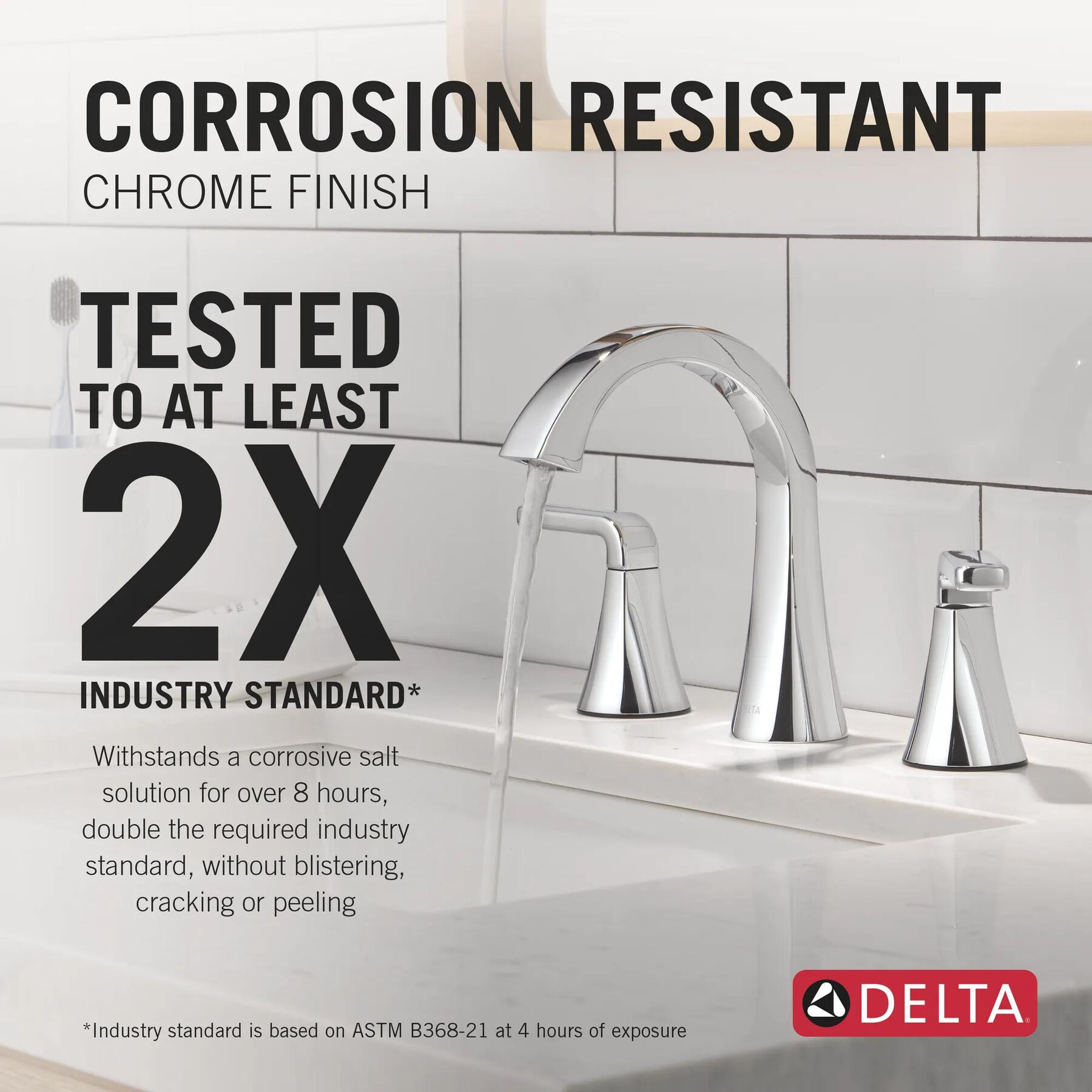 Two Handle Widespread Bathroom Faucet