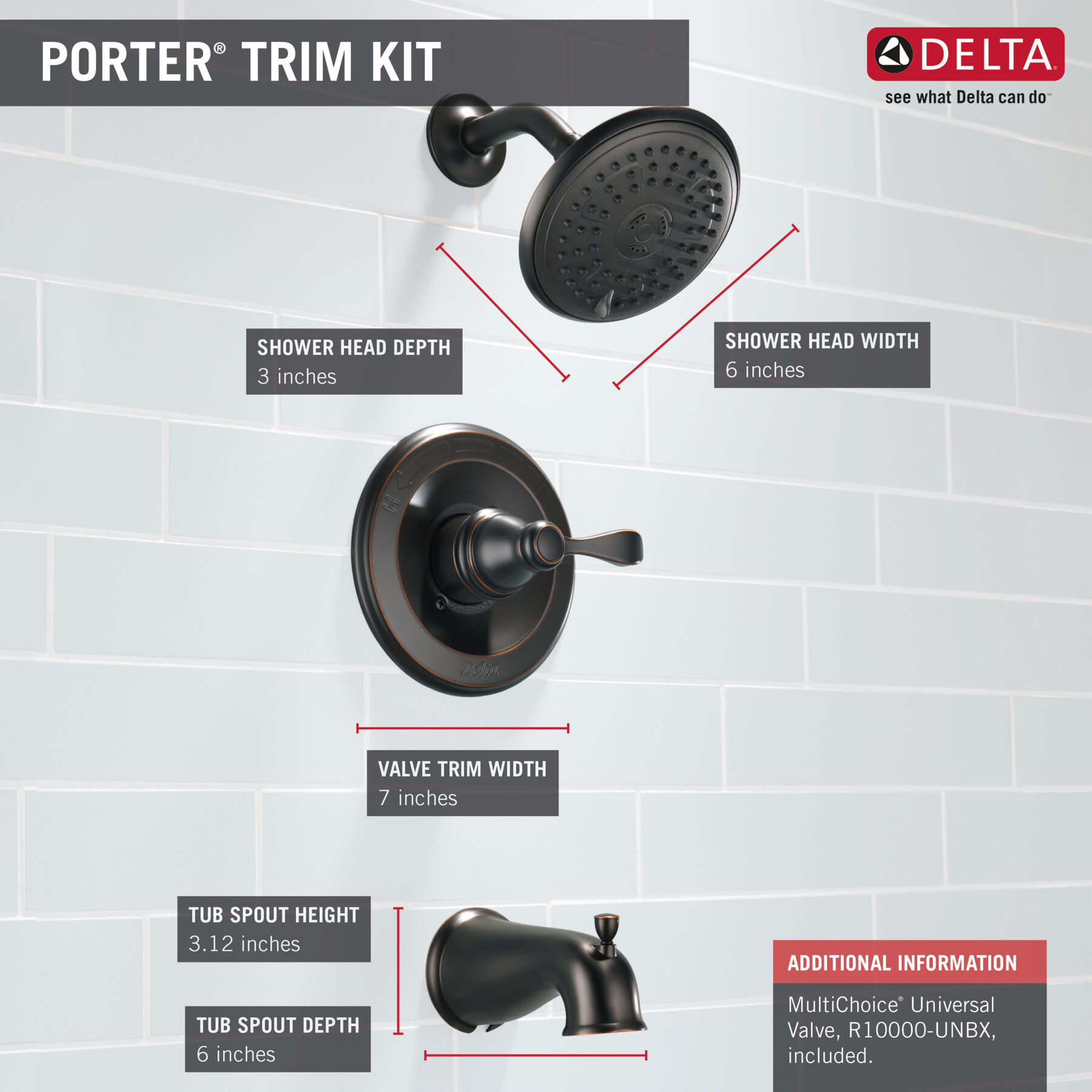 Monitor&reg; 14 Series Tub & Shower (Recertified)