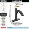 Single Handle Pull-Down Bathroom Faucet