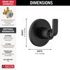 3-Setting 2-Port Diverter Trim