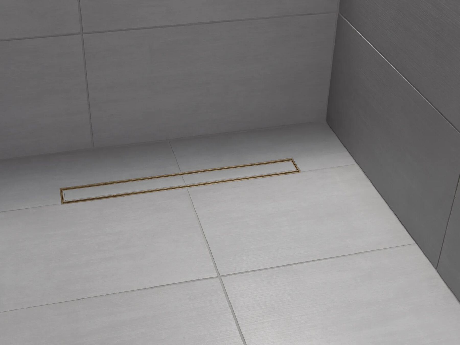 24" Reversible Linear Shower Drain Trim
