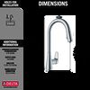 Single Handle Pull-Down Kitchen Faucet