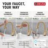 VoiceIQ&reg; Kitchen Faucet with Touch<sub>2</sub>O&reg; Technology with Touchless Technology