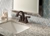Two Handle Centerset Bathroom Faucet (Recertified)