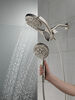 HydroRain&reg; 4-Setting Two-in-One Shower Head